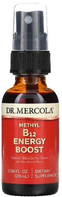 닥터머콜라 비타민B12 메틸코발라민 Methyl B12 에너지 부스터 블랙베리맛 29ml, 1개 - 쿠팡