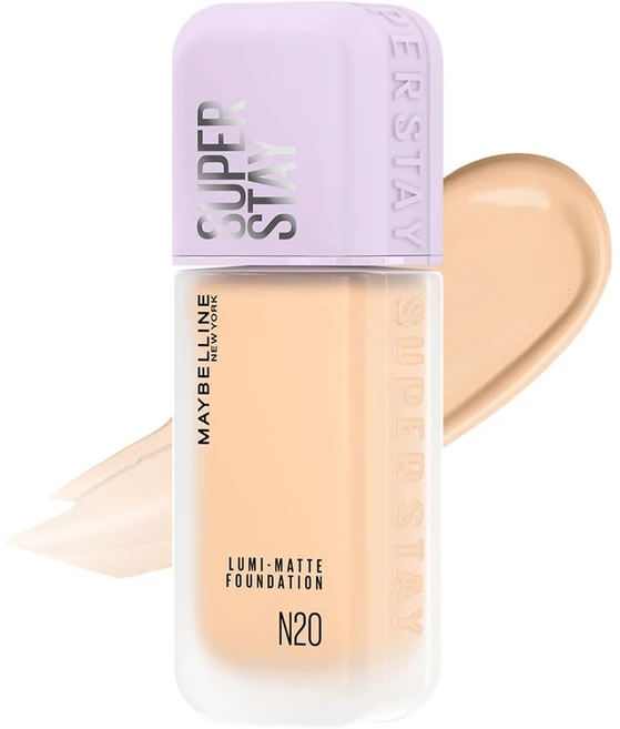 MAYBELLINE SUPER SAY 메이블린 슈퍼스테이 루미매트 리퀴드 파운데이션, N20 밝기 중간색, 1개 - 쿠팡
