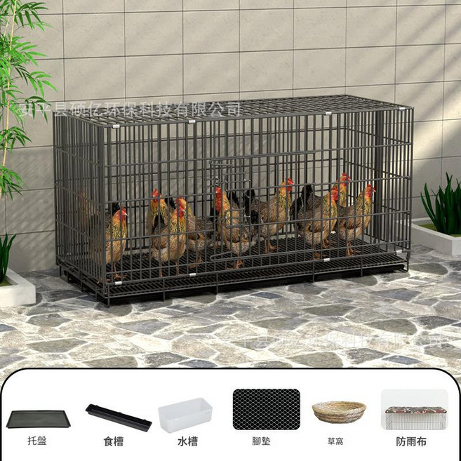 雞籠 家用 室內 飼養籠, 150-2 銀色, 1個