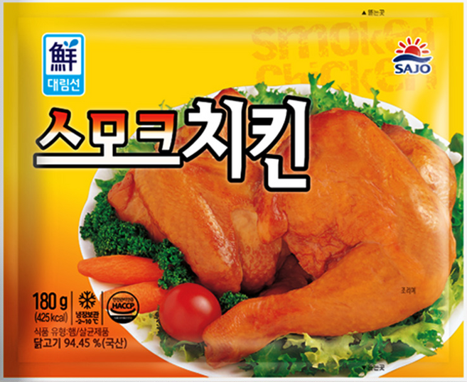 [대림냉장] 스모크치킨180g x10개, 180g, 10개