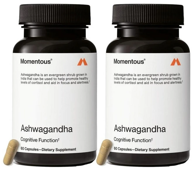 모멘터스 아슈와간다 캡슐 60정, 2개 - 쿠팡