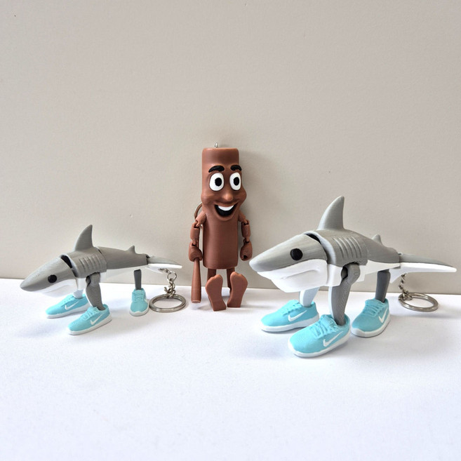 트랄라레로 트랄랄라 키링 퉁퉁퉁 사후르 키링 가방 고리 키홀더 이탈리안브레인롯, 트랄라레로대형