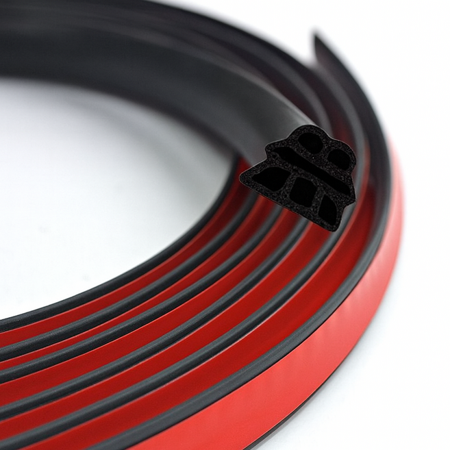 MN 6중에어쿠션 자동차 풍절음 방음 소음 차단 웨더스트립, 도어, 1개