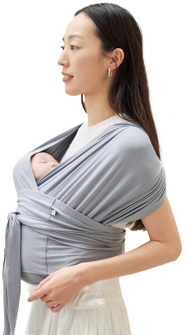 코니 플렉스 소프트브리즈( 지지대 ) - 조절 가능하고 착용하기 쉬우며 핸즈프리 랩 슬링 최대 44파운드(, SoftBreeze-B.Grey, XS-XL, SoftBreeze-B.Grey