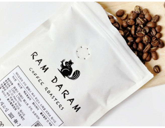 람다람커피로스터스 싱글오리진커피원두 브룬디 나이아기쉬로 내추럴, 500g, 1개, 에스프레소(고움)