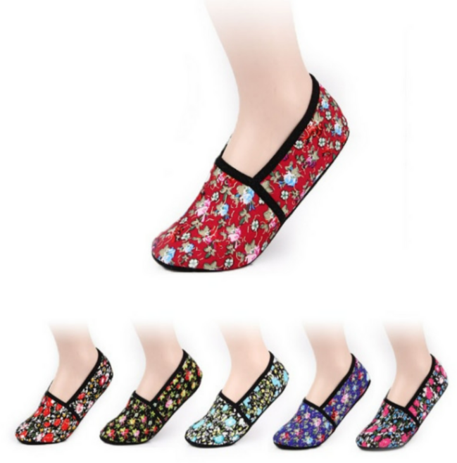 위키란쥬 엄마 할머니 보온 방한 요술 버선 덧신 5켤레