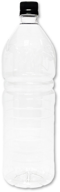 [유페트] 1500ml 풀잎 생수병 28파이 1개 검정캡, 1.5L
