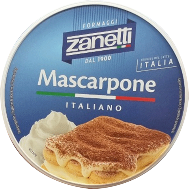 자네티 마스카포네 크림치즈 이탈리아 250g 아이스박스 포장, 2개
