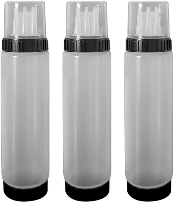 미앤미 잘라쓰는 3구 실리콘노즐 소스통 470mL 3개