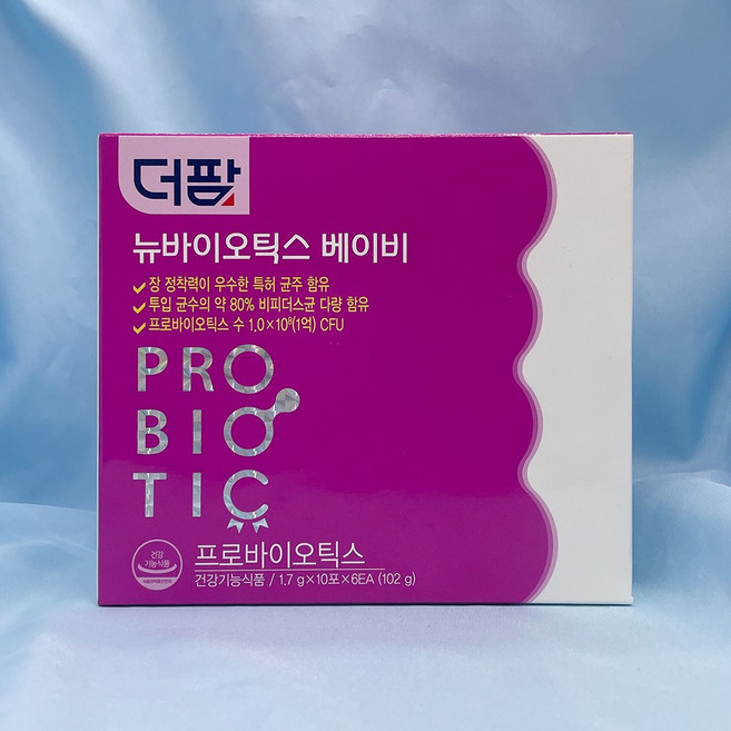 [약국정품] 더팜 뉴바이오틱스 베이비 60포 변비에 좋은 유산균, 60회분, 1개