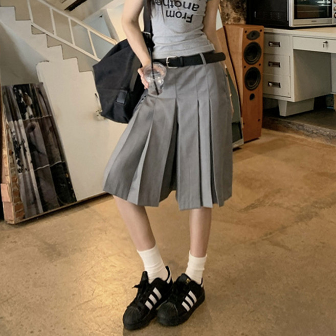 대박난박양 플리츠 스커트팬츠