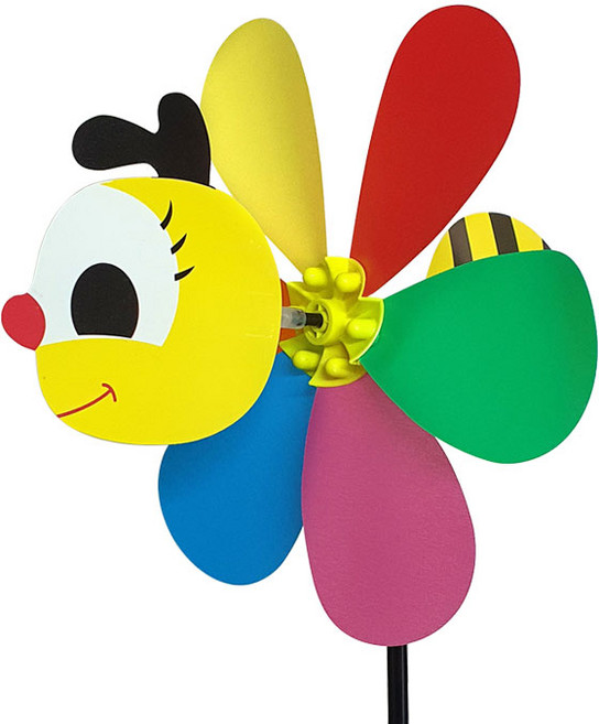 [ABC에듀] 꿀벌 바람개비 만들기, 꿀벌바람개비