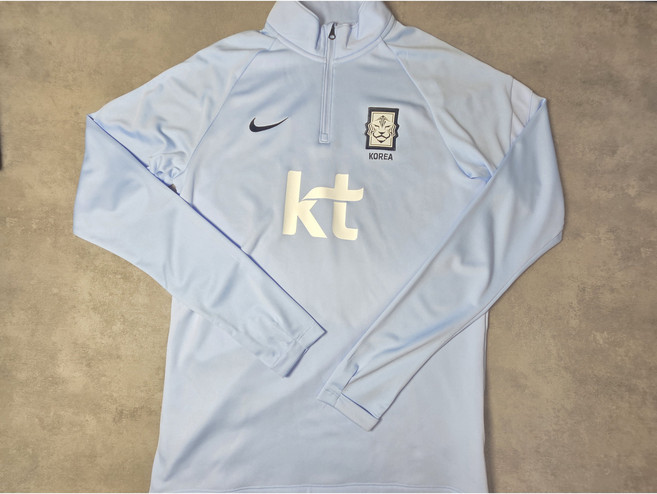 국대 유니폼 한국축구 기능성 기모 반집업