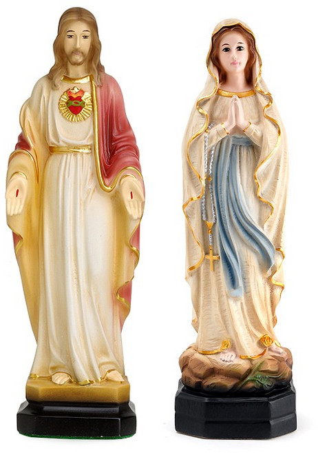 예수성심 루르드성모님 소 세트 천주교 성물 P0000DWJ, 1개