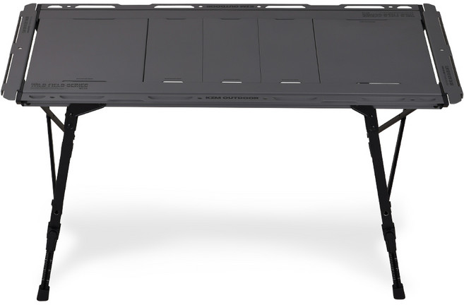 카즈미 휴대용 캠핑 테이블 필드 TX 테이블 그레이 M