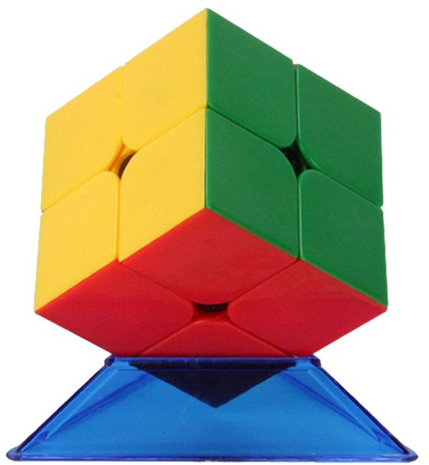 코코 2x2 퍼즐 큐브, 혼합색상, 1개