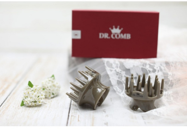 닥터콤괄사 은나노99.9% 두피케어 탈모 빈모 두피관리전용빛 샴빙빛 브러쉬 2개