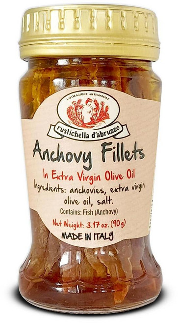 Rustichella d'Abruzzo 루스티첼라 다브루조 앤초비 필레 인 엑스트라 버진 올리브 오일, 2개