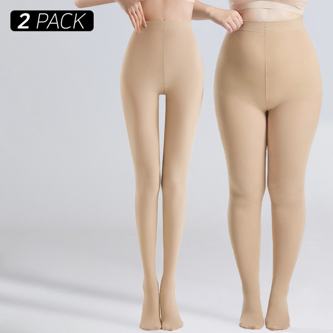 패션파트너 국산 빅사이즈 고탄력 롱다리 입체 힙 150D 팬티 스타킹 2P