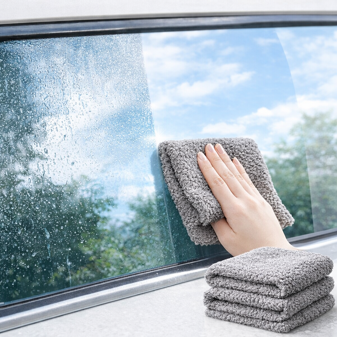 루베아 다용도 요술행주 세차 물기얼룩제거 극세사, 6개