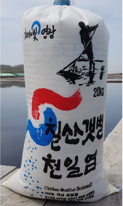 해창 칠산갯벌천일염.소금, 1개, 20kg
