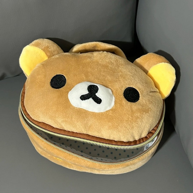 리락쿠마 파우치 캐릭터 화장품 얼굴형 코리락쿠마