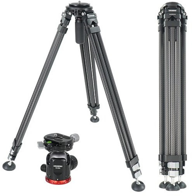 호루스벤누 HORUSBENNU FX-GTX3 카본 비디오삼각대+FX-VX41 헤드 삼각대-헤드분리형, 1개, 선택1