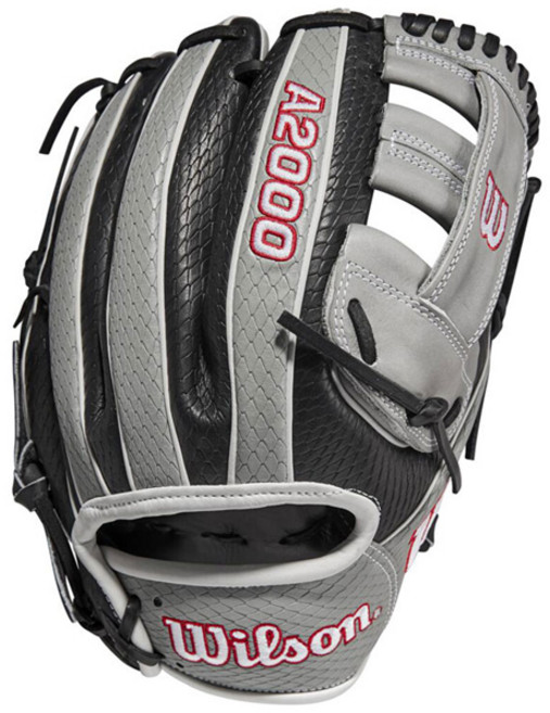 윌슨 2023 내야 글러브 A2000-23TA7GM (회색+검) 11.5인치 팀 앤더슨, 1개, 회색+검