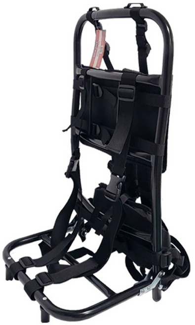 씨타임 BLACK 등짐지게 적재중량 45kg 60kg 캠핑지게 이동식 접이식 고정형 다용도, 씨타임 BLACK 등짐지게 R 접이형, 1개