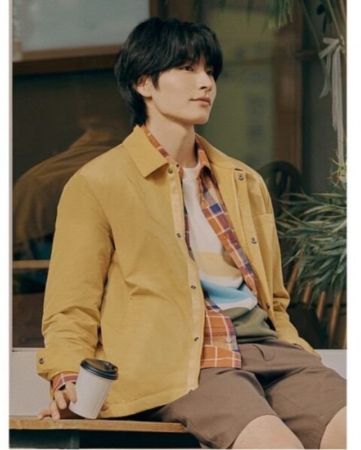 빈폴 [빈폴] 트랜짓 셔츠형 아우터 오렌지 (BC4837C228)