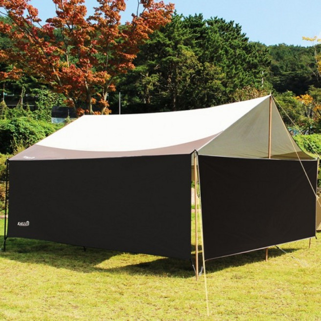 봄 나들이 고급 자외선 차단 타프 (전면+옆면) 사이드월 세트 체험학습 소풍 방학 여행, (1)사이드월