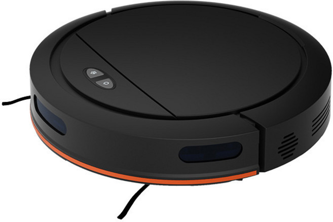 掃地機器人家用智能全自動掃吸拖三合一干溼兩用一體機, 英文版美規, 黑色不帶logo