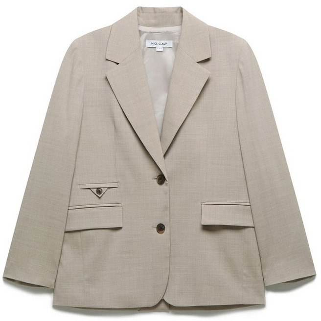 나이스클랍 WOW 투버튼 싱글 자켓 N261MWJ203 295354