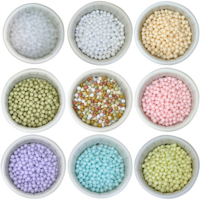 리르베베 아기 볼풀공 50P, 에어리 클리어(투명), 1개