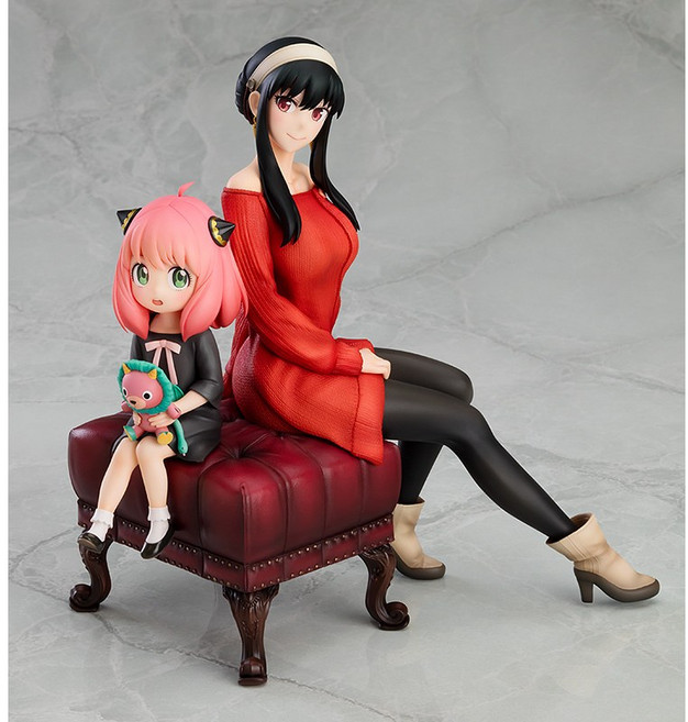 CMJ 아냐포저&요르포저 스파이패밀리 1/7 피규어 굿스마, 1개