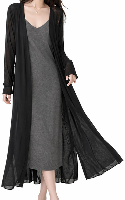 차쿠 여성 가디건 빅사이즈 간절기 환절기 바캉스 롱가디건