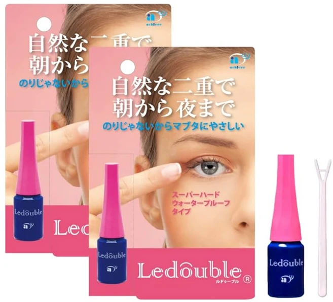 르두브르 2ml 2개 세트 이중 눈물주머니 곱슬머리 피막식 워터 프루프 타입 앞머리 유지, 1개 - 쿠팡