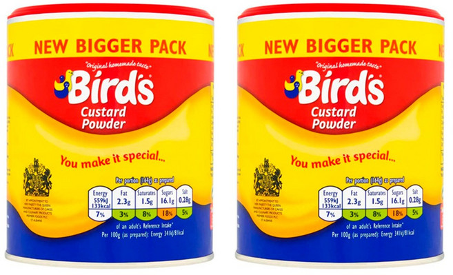 Bird's Custard Powder 버드 커스타드 파우더 350g 2개