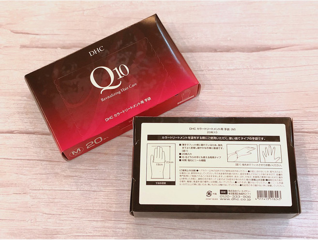 DHC Q10 染髮專用手套 20入 M, 1個, M(現貨)