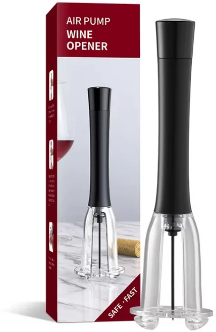 와인 오프너 자동 레드 코르크 따개 도구 주방 제품 성능 플라스틱, 02 KH1901, 1개