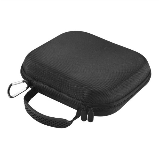 컴퓨터 호스트 보관 가방 apple 호환 Mac Mini용 휴대용 방수 충격 및 낙하 상자(검은색)