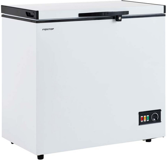 프리탑 업소용 냉동고 냉동식품 보존식 급속 저소음 냉동냉장겸용 200리터 FTO-F200WF