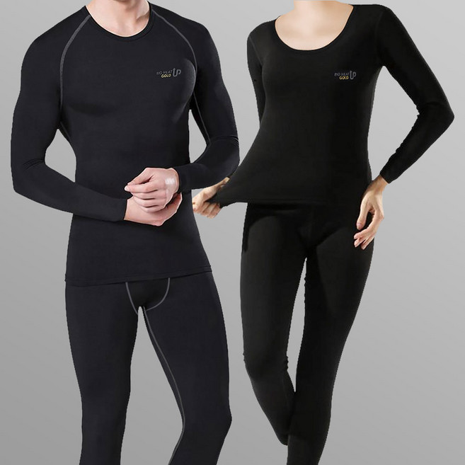 [1+1 이벤트중] 국내생산 발열 내의 상의 하의 여성 남성 발열내의 세트 내복