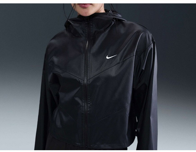 나이키 여성 바람막이 크롭 경량 우븐 재킷 러닝 운동복