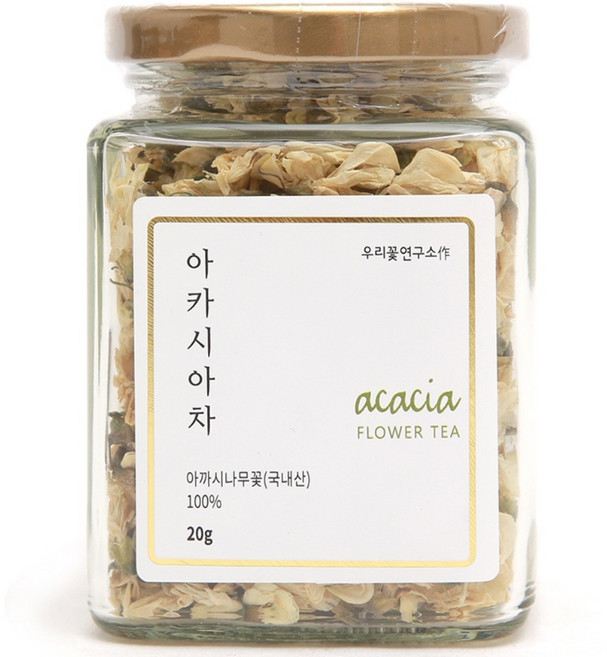 우리꽃연구소 아카시아꽃차 라지, 20g, 1개, 1개입