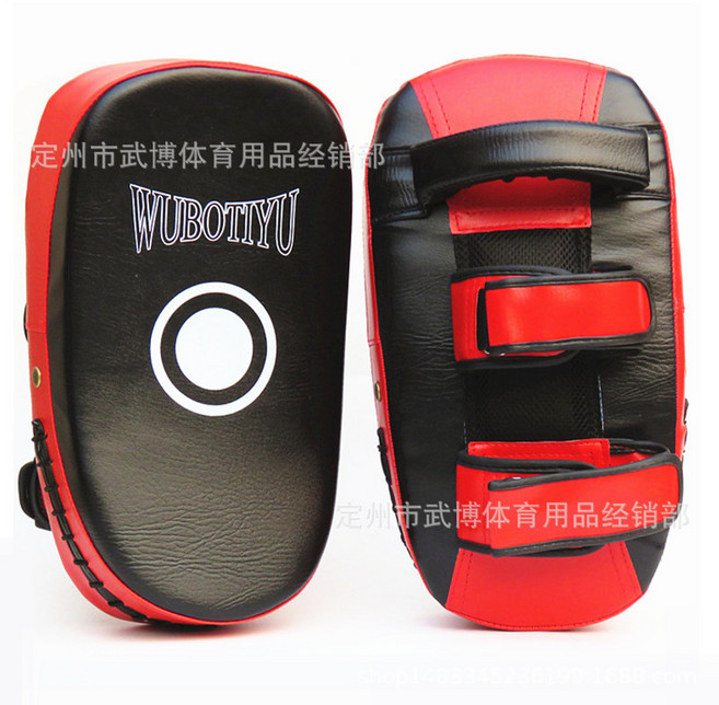 까마느 경량 킥미트 샌드백 암 무에타이 킥복싱MMA 이종 격투기 타이패드, 레드(1pcs), 1개