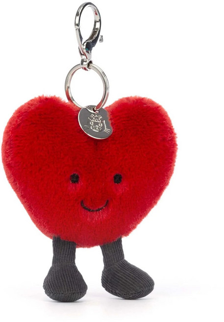 젤리캣 jellycat 어뮤즈블 하트 백참 키링 키홀더