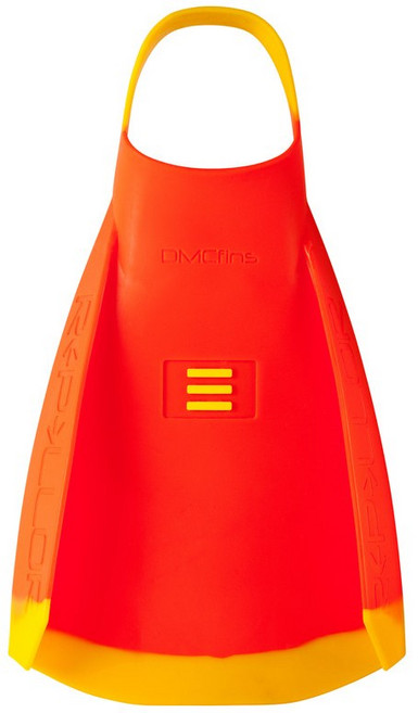 dmc 리펠로 신형 숏핀 오리발(숏핀전용가방 핀삭스 포함), 오렌지.엘로