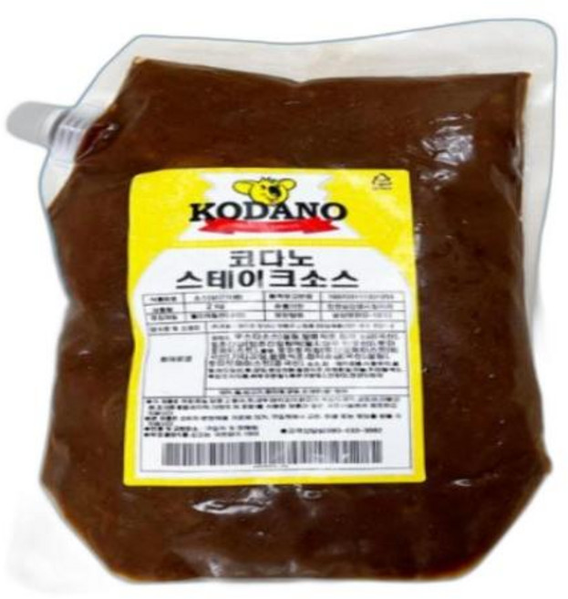 코다노 블랙페퍼소스 냉장, 2kg, 1개