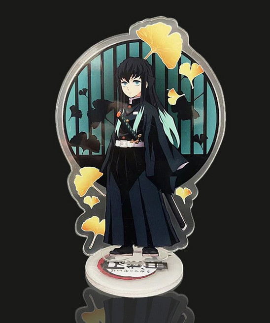 귀멸의 칼날 아크릴 스탠드 무이치로 젠이츠 기유 아카자 애니 굿즈 피규어 당일발송, 51386무이치로